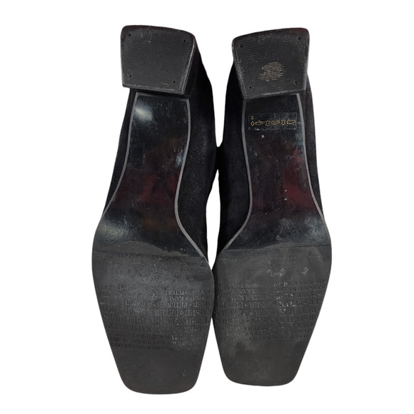 Peter Kaiser US 9 Knee High Riding Boot Women Lyra Black Suede Leather Pull On - Picture 6 of 12